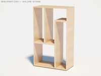 Shelf Tetris 3D Model