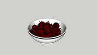bol de fraises