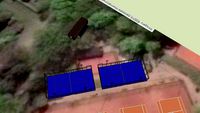 Padel banen 2 in de lengte