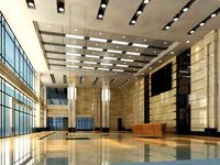 Lobby Space 140 3D Model