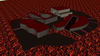 MKWii Custom Track - Paradize Canyon V3 (volcanic edition)
