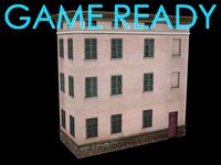 Building mincio 1 low poly 3D Model