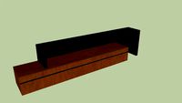 rack espelhado 60 cm vborsa