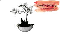 CACHEPOT PRATA COM ORQUÍDEA BRANCA