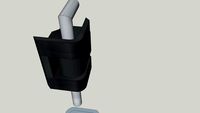 BISAGRA ZAMAK 180° PASADOR EXTRAIBLE