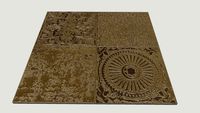 PATCH DAMASCO DOURADO 2 60X60CM