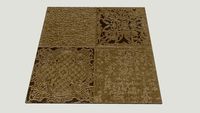 PATCH DAMASCO DOURADO 1 60X60CM