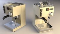 Rancilio Espresso Machine Retro 3D Model