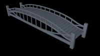 Download free Einfache Brjcke Simple bridge 3D Model