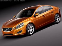 Volvo S60 2011 3D Model
