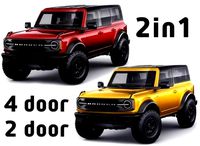 F-Bronco 2021 4-door and 2-door
