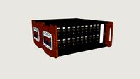 20 pair patch boxe rack 4U