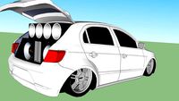 VW Gol White