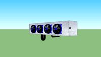 Evaporador BOHN de 4 aspas Refrigeracion Integral