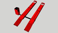 Hunter RX45 Wheel Alignment Scissor Lift