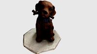 Cute German dog - photogrammetry