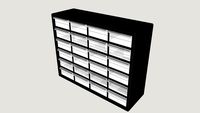 Akro-Mils - 10764 - 24 Large Drawer Cabinet