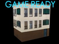 Building mincio 2 low poly 3D Model