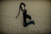 Ancient Water Pump Animated