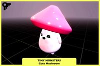 Cute Mushroom Tiny Monsters