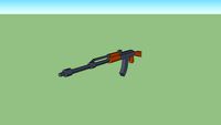 AK47 Rough model