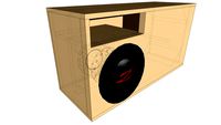 Digital Designs DD Z3 12 Subwoofer - 70.265 Line - See Through