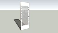 Paravent 90x235