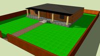 Modelo casa rustica