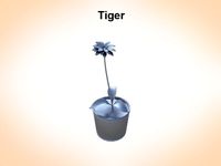 Tiger Lily 3D Model