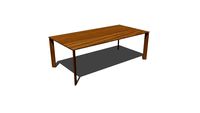Mesa de Jantar Planalto - 2200x1100x750 - Rejane Carvalho Leite