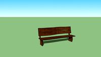 Banco rustico terra home e decor