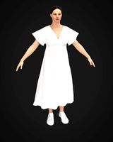 Dress for marvelous designer