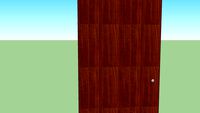 HM - Left Wardrobe - Metal Body, Laminate Front - FP1