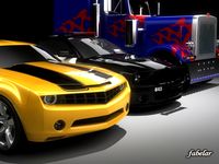 Autobots and Decepticon 1 3D Model