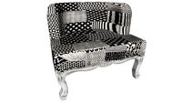 82962 Arm Chair Rockstar Patchwork