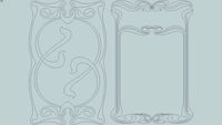 art nouveau borders