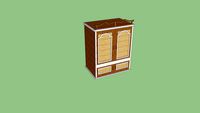Clothes Wooden Cabnet