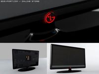 LCD TV 3D Model