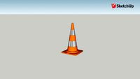 conne de signalisation 75 cm