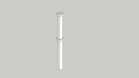 Pilastro prefabbricato 60x60 con 4 mensole