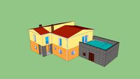 3D model kuće za stanovanje