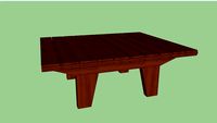 Mesa Auxiliar Timb 96x81