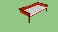 Sof DayBed Charlotte 3 lugares (com almofada)