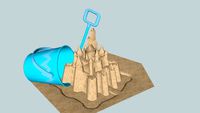 沙堡 sandcastle / Sand sculpture