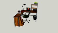 PAB DESK DARK