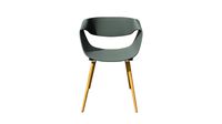 SILLA AUXILIARGLAMPLASTICOVERDE