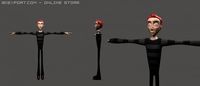Cartoon boy 3D Model