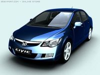 Honda Civic 3D Model