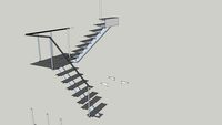 escalera de hierro