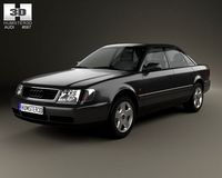 Audi A6 C4 sedan 1994 3D Model